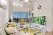 Snazzy loft style 2BR | Gym | Parking | Workspace