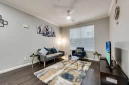 Modern 1BR I Pool I Gym I Free Parking I Workspace - Image 2