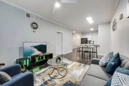 Modern 1BR I Pool I Gym I Free Parking I Workspace - Image 3