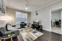 Modern 1BR I Pool I Gym I Free Parking I Workspace - Image 4