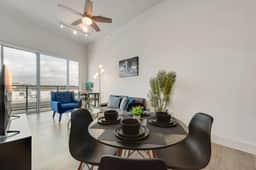 Sleek loft style 2BR I Gym I Parking I Workspace - Image 3