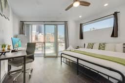Urban 2BR I Parking I King Bed I Workspace - Image 2