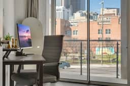 Urban 2BR I Parking I King Bed I Workspace - Image 4