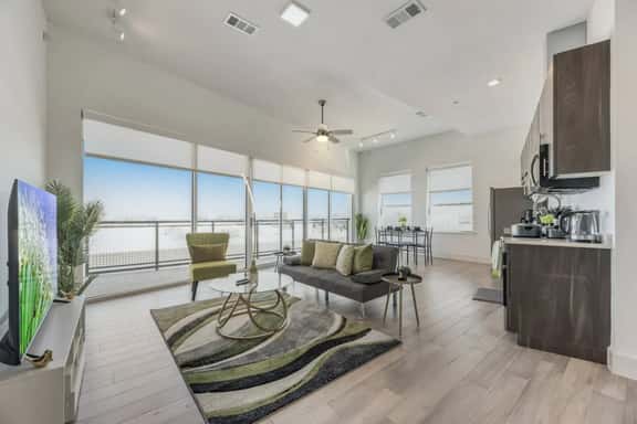 Contemporary 2BR | Gym | Parking | Workspace - Image 1