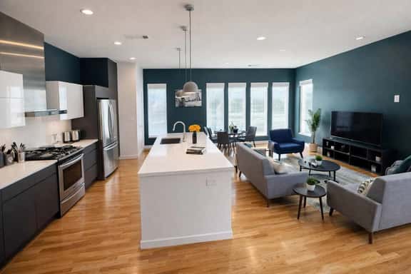 Trendy 3BR | Parking | Workspace - Image 1