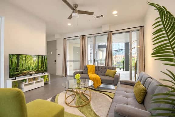 Urban View 2BR | Parking | King Bed | Workspace - Image 1